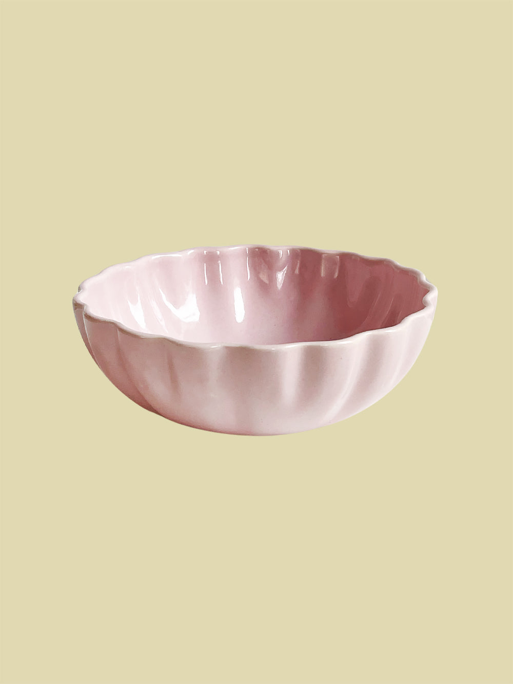 Bientôt Scallop Bowl Pink 9-13cm