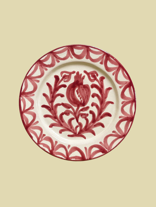 Bientôt Pomegranate Plate Pink 20cm