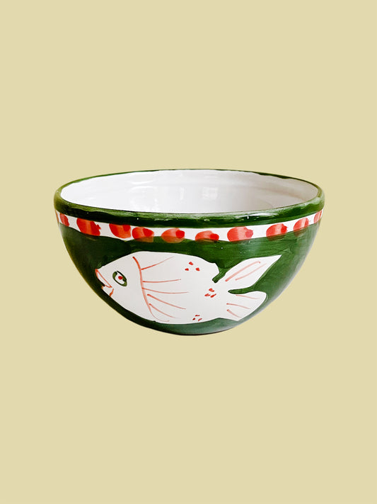 Bientôt Fish Bowl Green 14cm